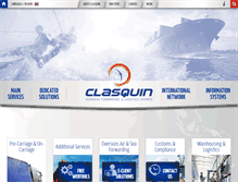 Tablet Screenshot of clasquin.com